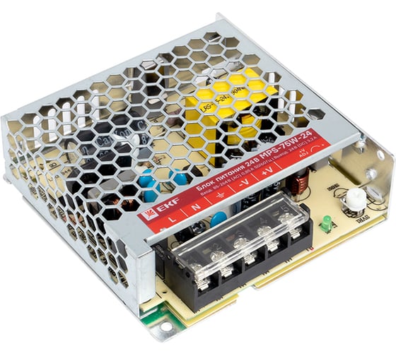 Изображение товара Блок питания EKF 24В PROxima mps-75w-24