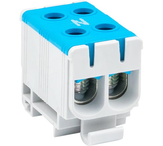 Изображение товара Двойная силовая вводная клемма EKF КСВ, 16-50, синяя, PROxima plc-kvs2-16-50-blue