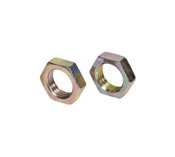 Изображение товара Гайка плоская ЦКИ с уменьшенным размером, DIN80705, М18x1.5 мм, ЦЖ, 5 шт. 84514