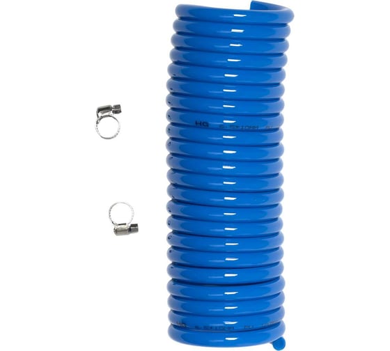 Изображение товара Шланг спиральный пневматический полиуретановый 6.5x10 мм, 5 м HG 1899074