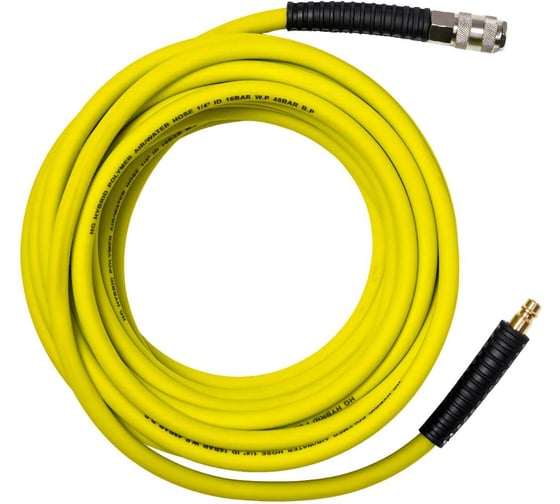 Изображение товара Шланг пневматический ПВХ 6x11.5 мм, 10 м с фитингами HG 1899210