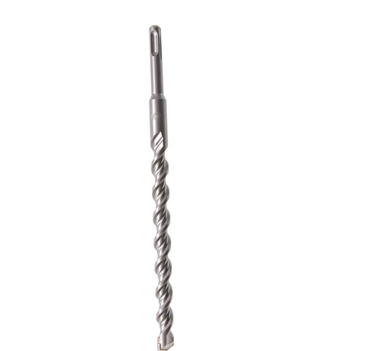 Изображение товара Бур по бетону, двойная спираль, Cobalt W-tip (16x260 мм; SDS PLUS) Denzel 705038