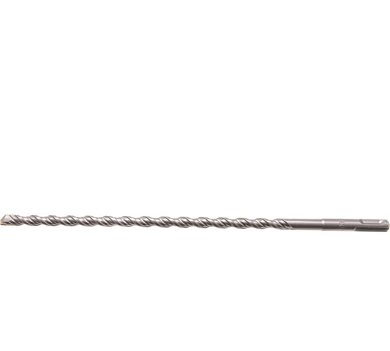 Изображение товара Бур по бетону, двойная спираль, Cobalt W-tip (10x310 мм; SDS PLUS) Denzel 705019