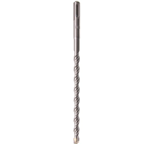 Изображение товара Бур по бетону, двойная спираль, Cobalt W-tip (10x210 мм; SDS PLUS) Denzel 705017