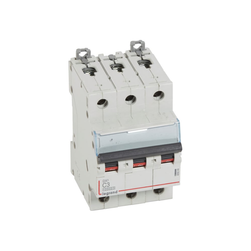 Изображение товара Автоматический выключатель Legrand DX³ 10000 16 кА 3П 400 В 3 А IP20