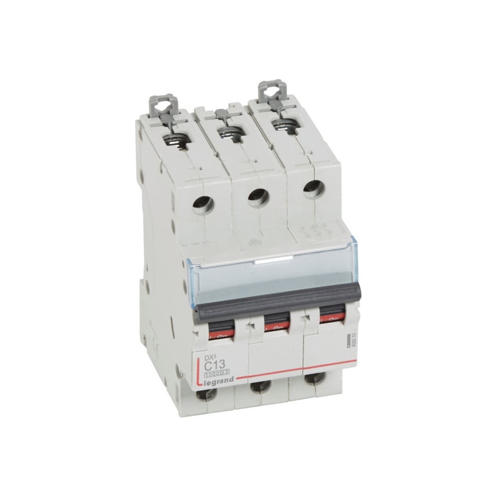 Изображение товара Автоматический выключатель Legrand DX³ 10000 16 кА тип C 3П 400 В~ 13 А