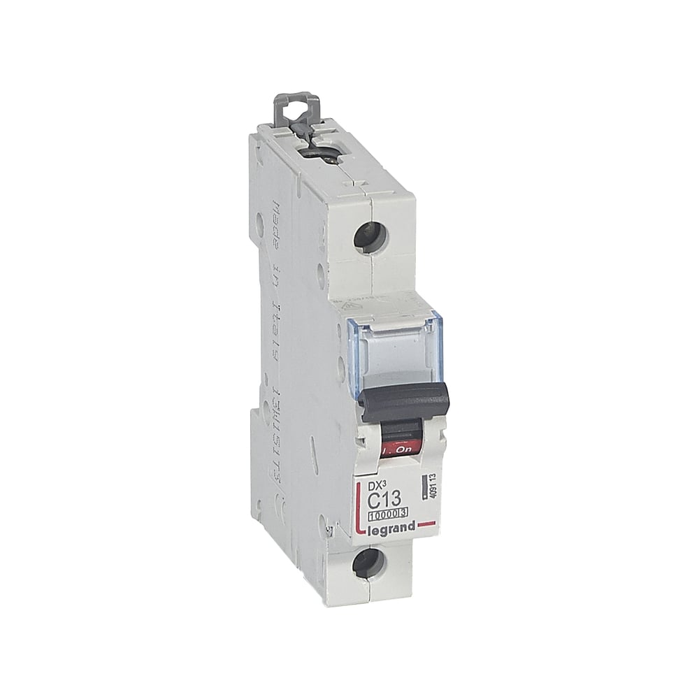 Изображение товара Автоматический выключатель Legrand DX³ 13 А 16 кА IP20 модульный для DIN-рейки