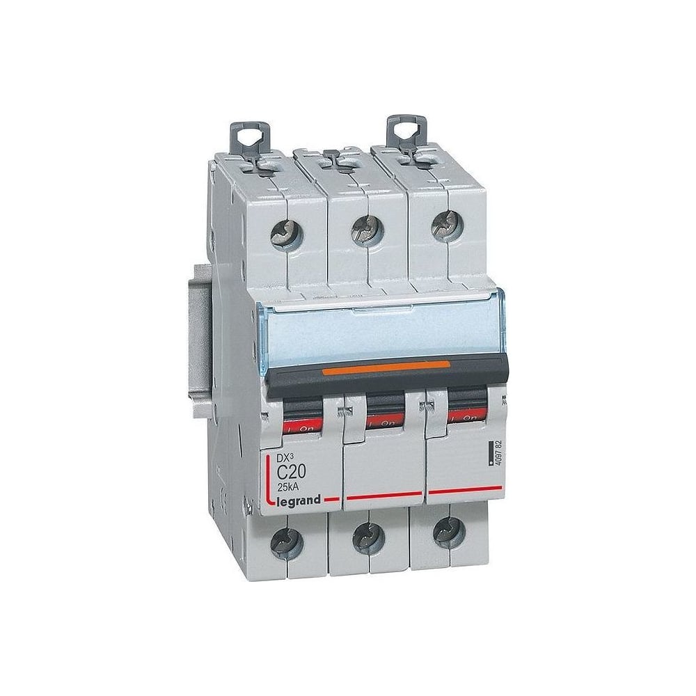 Изображение товара Автоматический выключатель Legrand DX³ 25 кА 3П 400 В Модульный IP20