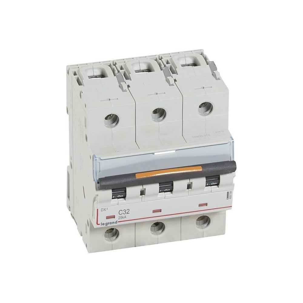 Изображение товара Автоматический выключатель Legrand DX³ 3P 32A 400V AC