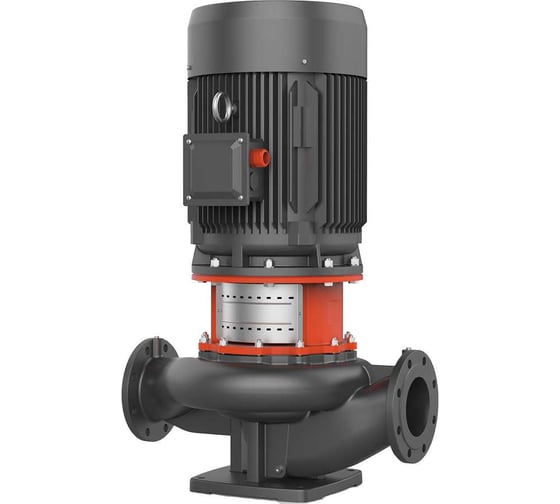 Изображение товара Насос циркуляционный вертикальный LEO с линейным расположением патрубков LPP 125-24-15/4, 15,0 кВт, 380В, Qmax. 230,0 m3h, Hmax. 27 m 1825