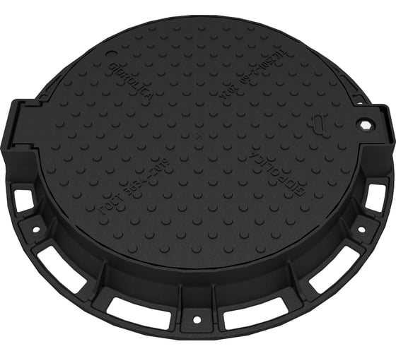 Изображение товара Люк чугунный Gidrolica Street ТМ(Д400)-2-60 ("К", водопроводная система) 223