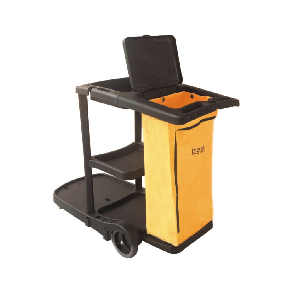 Изображение товара Многофункциональная тележка ACG пластик, черный, компактная и легкая