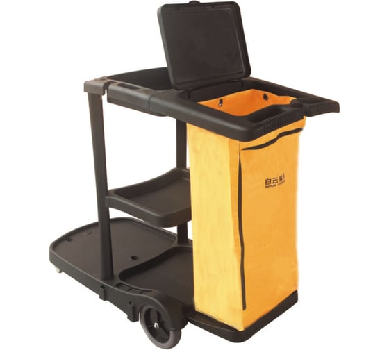 Изображение товара Тележка многофункциональная ACG база пластик, цвет черный 1008997