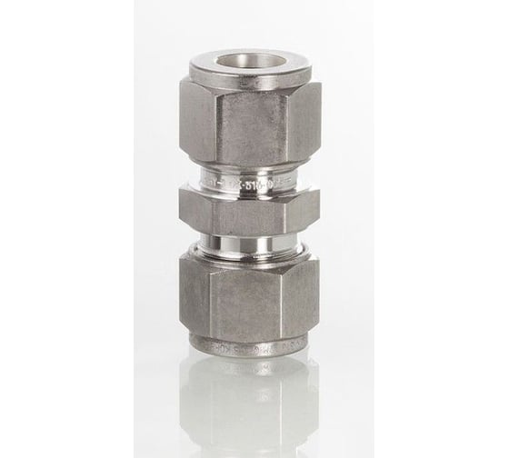 Изображение товара Соединитель равнопроходной из нержавеющей стали Hy-Lok o.d. 12мм CUA-12M