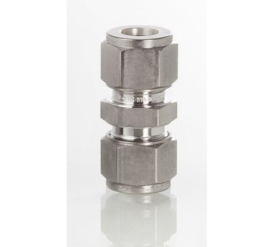 Изображение товара Соединитель равнопроходной из нержавеющей стали Hy-Lok o.d. 14 мм CUA-14M