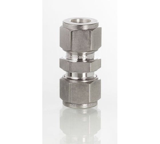 Изображение товара Соединитель равнопроходной из нержавеющей стали Hy-Lok o.d. 16мм CUA-16M