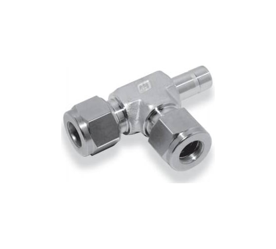 Изображение товара Тройник-адаптер по направлению из нержавеющей стали Hy-Lok o.d. 6мм CRTA-6M