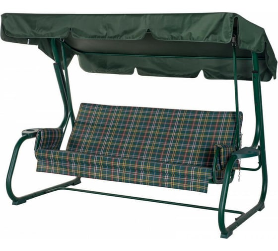 Изображение товара Садовые качели Удачная Мебель Ибица зеленые A52G.337