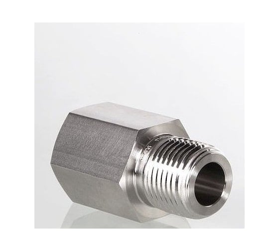Изображение товара Адаптер из нержавеющей стали Hy-Lok с наружной rt 1/4 и внутренней резьбой NPT 1/4 H-MFAA-4RN