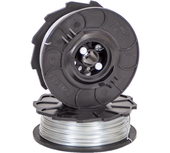 Изображение товара Вязальная гальванизированная проволока на катушке BYEMAX BM-0.8G 0,8 мм в коробке, 35 шт. BM97885