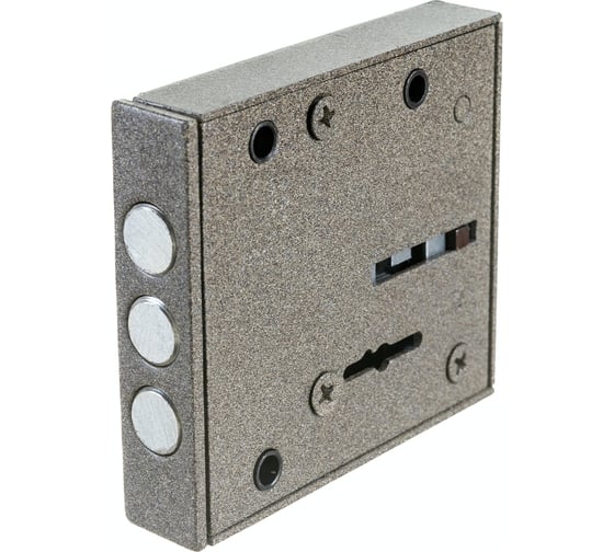 Изображение товара Накладной замок ГЕРИОН БЛОК-2М никел.ключ 9873