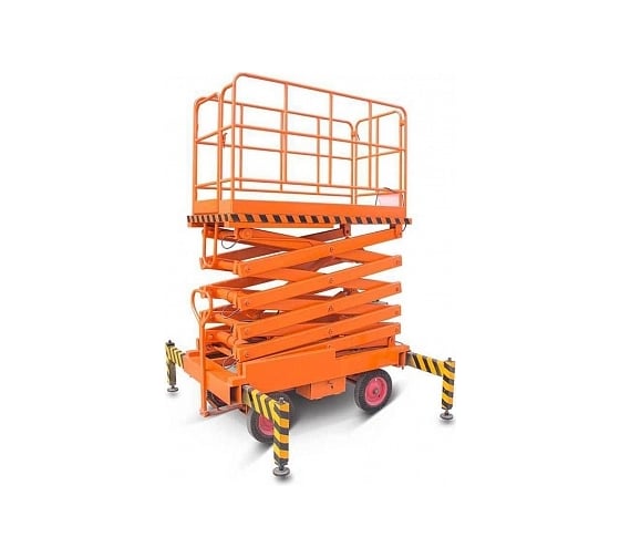 Изображение товара Ножничный передвижной подъемник TOR SJY-0,5-9AC 500 кг 9 м от сети 1017010