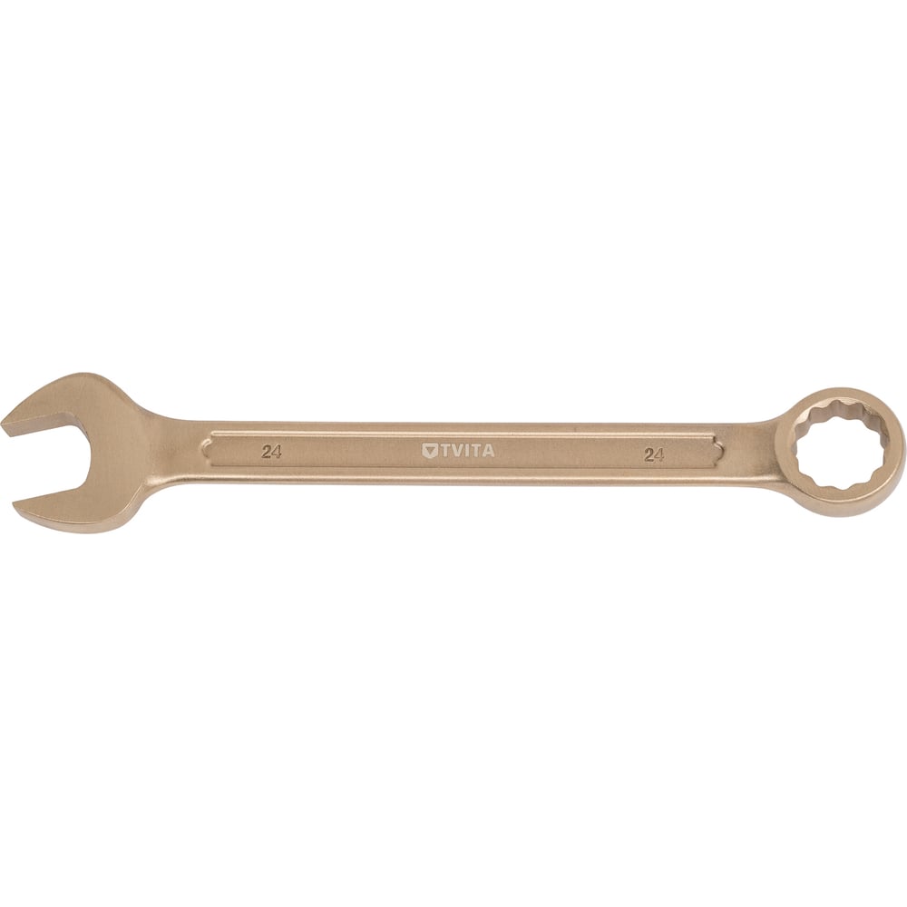 Изображение товара Гаечный комбинированный искробезопасный ключ TVITA 135 24х24 мм