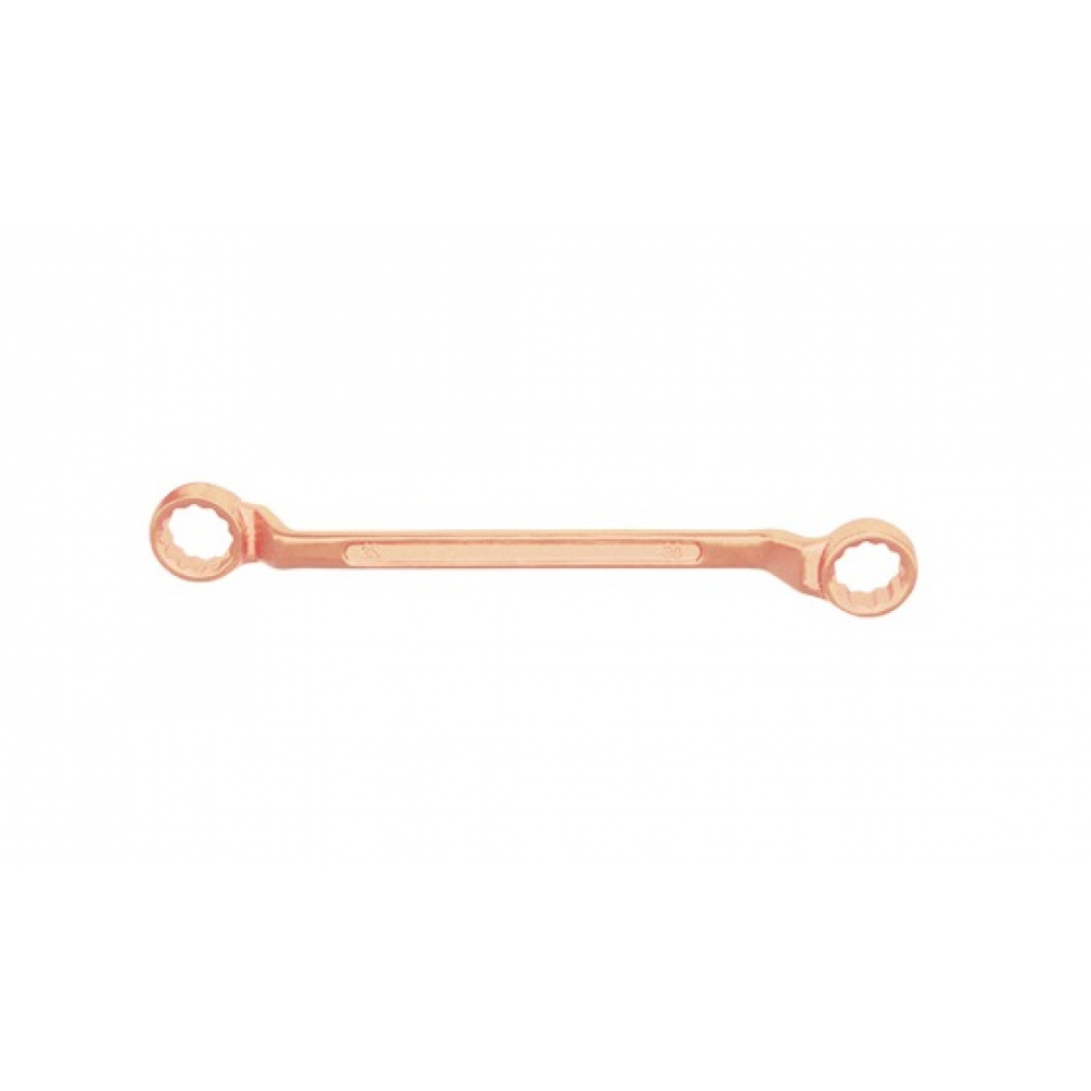 Двусторонний искробезопасный накидной ключ TVITA ключ накидной сибртех 14614 8х10 мм