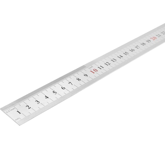 Изображение товара Измерительная линейка КАЛИБРОН 1000х28мм металлическая дв шк госреестр № 74468-19 * 1031677