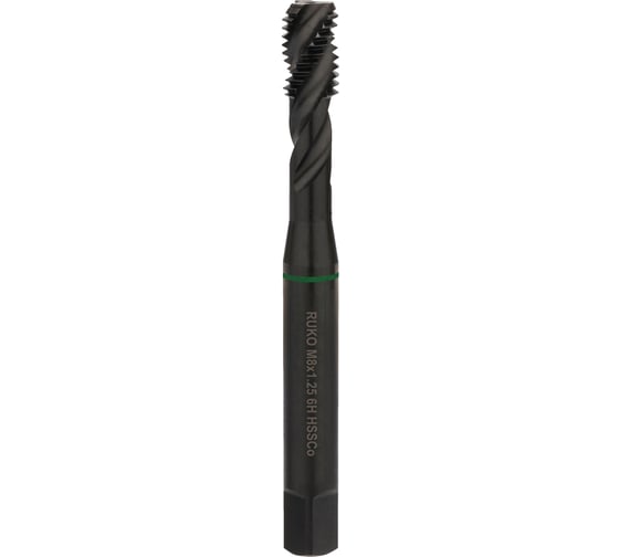 Изображение товара Машинный метчик Ruko М 8 Шаг 1.25 мм HSSE-VAP 234080VA