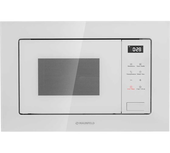 Изображение товара Микроволновая печь встраиваемая MAUNFELD MBMO820SGW10