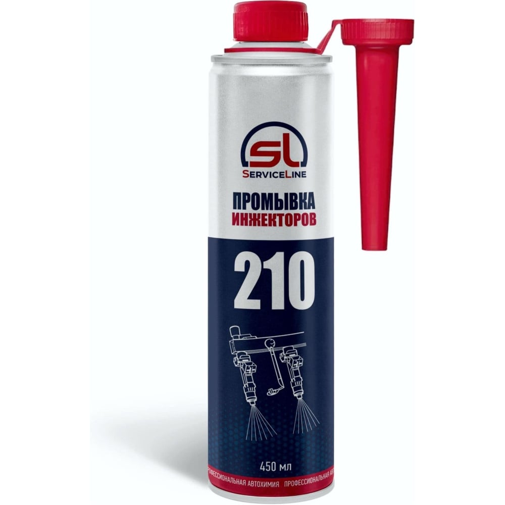 Изображение товара Промывка инжекторов R2R SL210 для очистки топливной системы