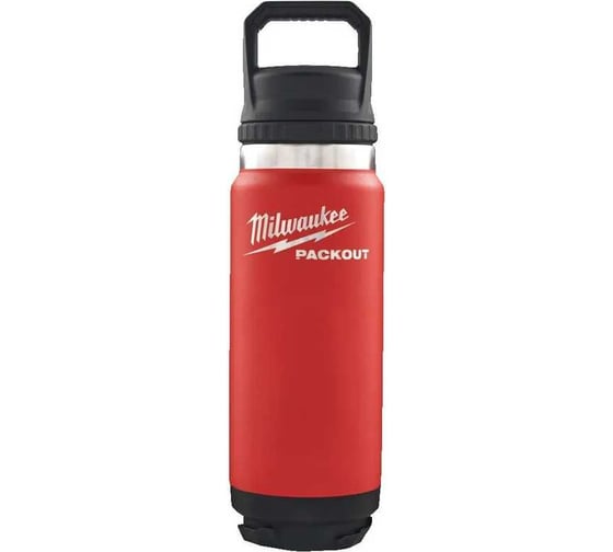 Изображение товара Термос Milwaukee PACKOUT CHUG LID красный, 532 мл 4932493991
