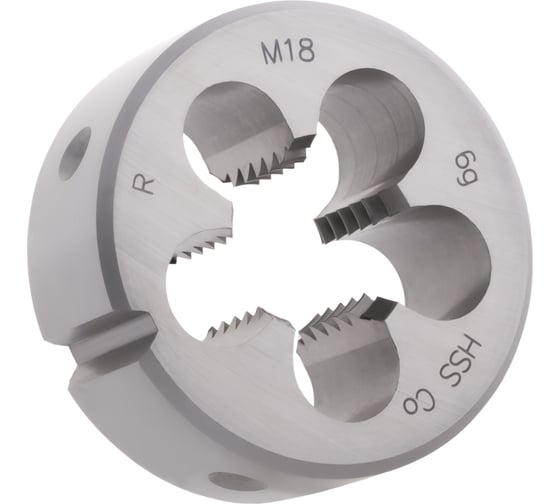 Изображение товара Плашка Ruko М 18 Шаг 2.5 мм HSSE 237180E