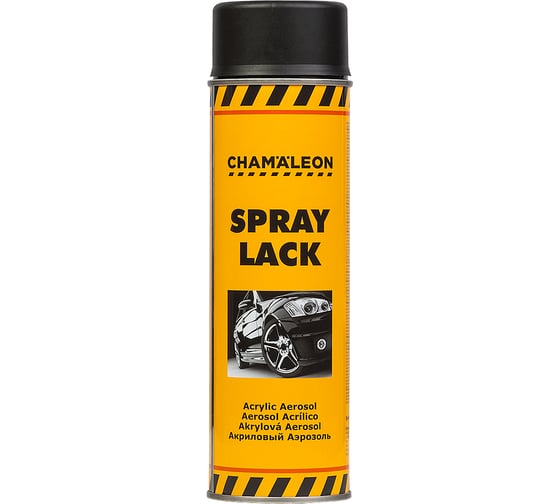 Изображение товара Черная полуматовая эмаль Chamaeleon 26205