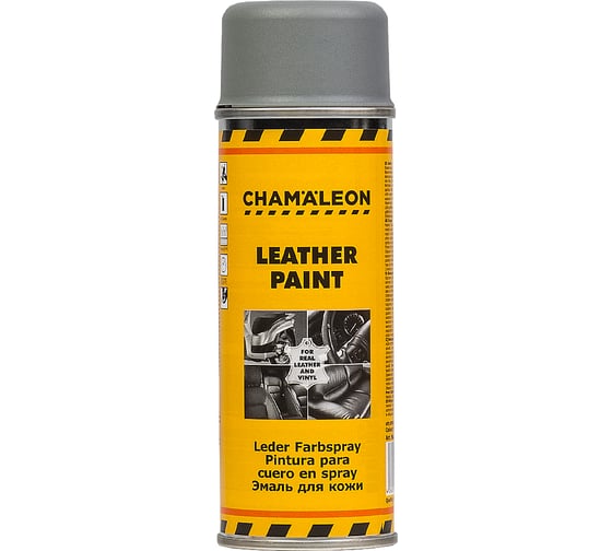 Изображение товара Эмаль для кожи Chamaeleon серая матовая 26807