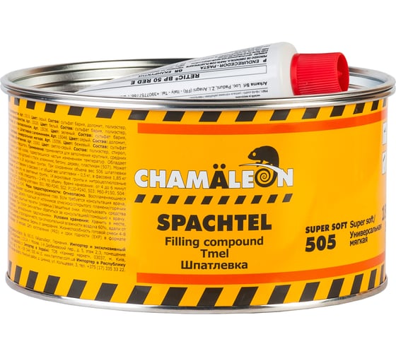 Изображение товара Универсальная мягкая шпатлевка Chamaeleon (вкл.отвердитель) 1,85 кг 15056