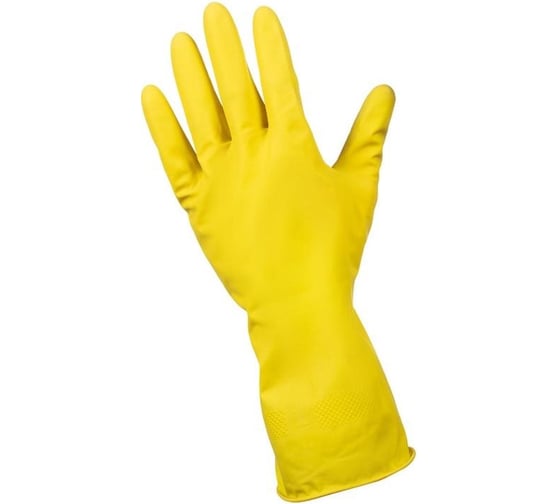 Изображение товара Перчатки ACG COMFORT латексные хозяйственные желтые размер L 1023283