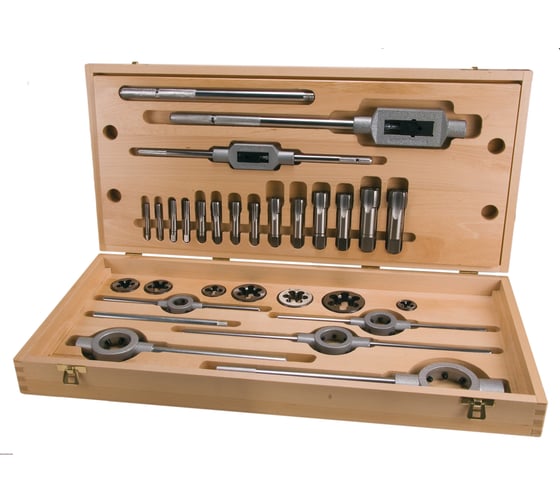 Изображение товара Набор метчиков и плашек Ruko G 1/8-1.0 HSS-G 28пр 245074