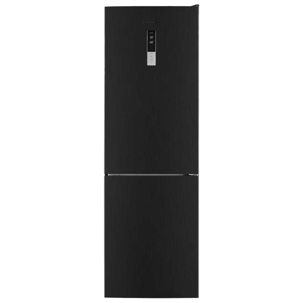 Изображение товара Холодильник MAUNFELD MFF185NFSB10 Inverter 340л А++ стильный черный дизайн
