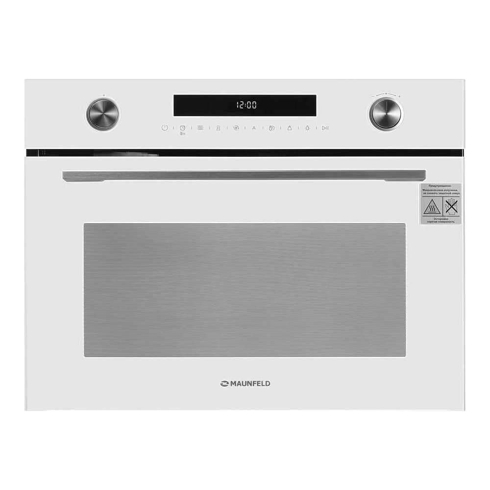Изображение товара Компактный электрический духовой шкаф с микроволновой функцией MAUNFELD MCMO5015MFW