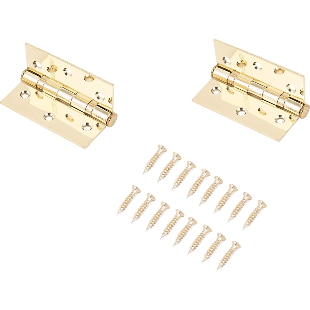 Изображение товара Дверная петля Аллюр 20325 77x64 2 шт латунь сталь универсальная