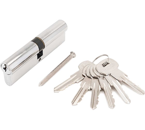 Изображение товара Цилиндровый механизм Аллюр A.100-6К CP, хром 1266