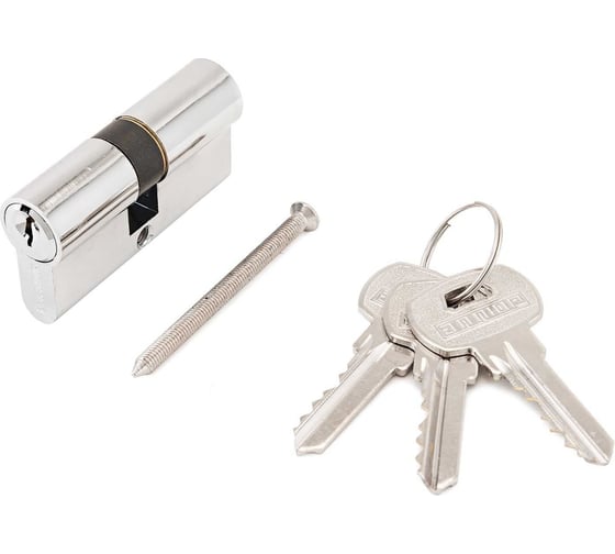 Изображение товара Цилиндровый механизм Аллюр A 60-3К CP, 3 кл., хром 1256