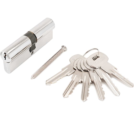 Изображение товара Цилиндровый механизм Аллюр A 90-6К CP, хром 1264