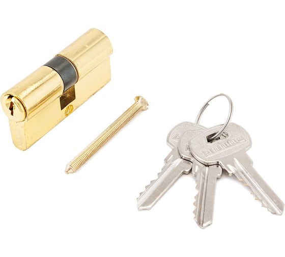 Изображение товара Цилиндровый механизм Аллюр A 60-3К ВР, 3 кл., латунь 1257