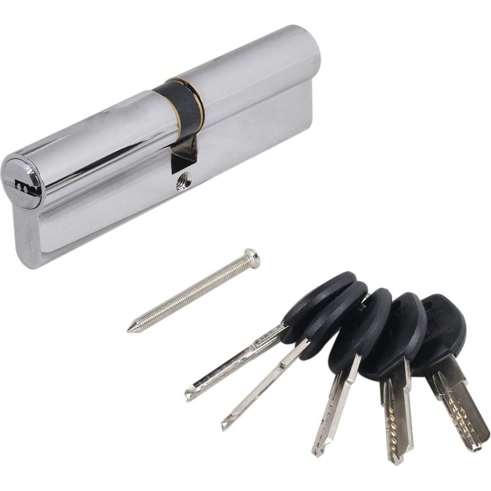 Изображение товара Цилиндровый механизм Аллюр HD F 110-5К CP хром 55/55 перфорированный