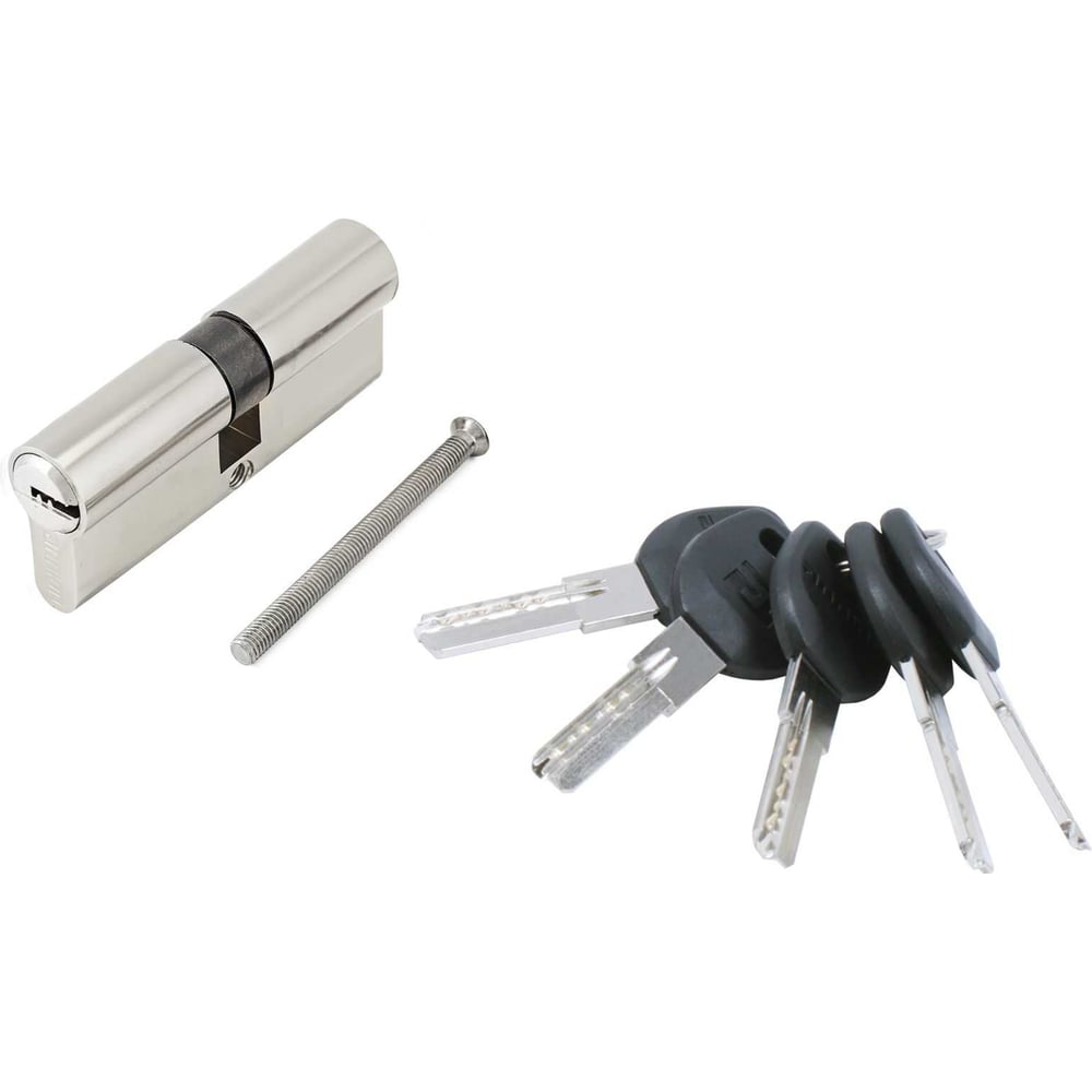 Изображение товара Цилиндровый механизм Аллюр HD F 80-5К CP 40x40 хром перф. ключ