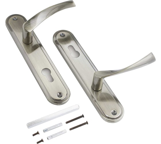 Изображение товара Комплект ручек Аллюр 103-1, 85 мм, AB ст. бронза 12453