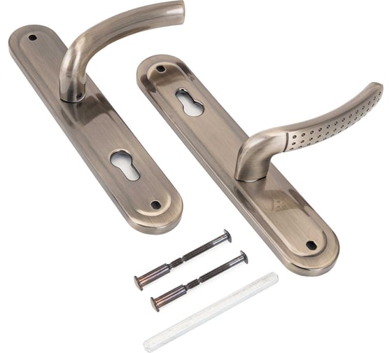 Изображение товара Комплект ручек Аллюр 132-1, 55 мм, AB ст. бронза 1082